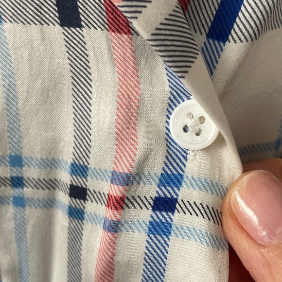 Equipment Mina Plaid Silk Blouse - Picture 6 of 12